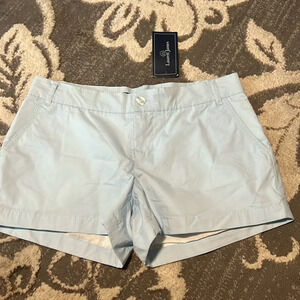 Lauren James baby blue lined shorts. NWT. Size small.